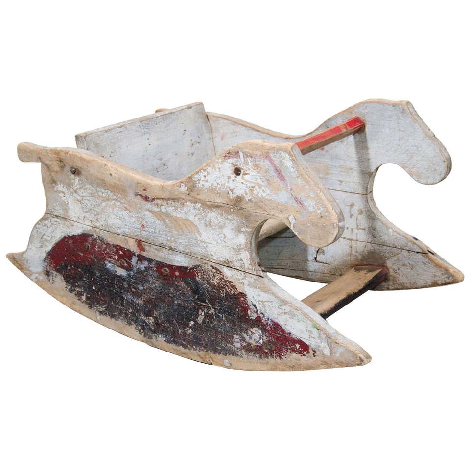 Antique Rocking Horse - 83 For Sale on 1stDibs | antique rocking horse ...
