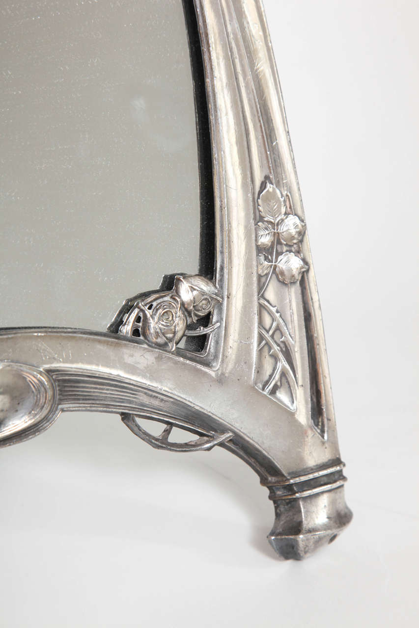 Secessionist WMF Vanity Mirror In Good Condition In New York, NY