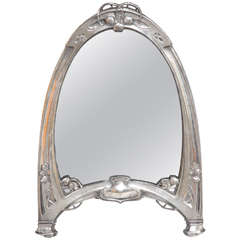 Antique Secessionist WMF Vanity Mirror