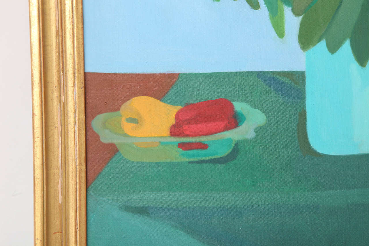 „Aspekte der Blumen“ Öl auf Leinwand von Rebecca Cooperman im Angebot 2