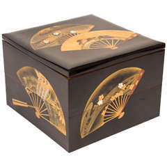 Antique 19th Century Japanese Lacquer Jubako Box