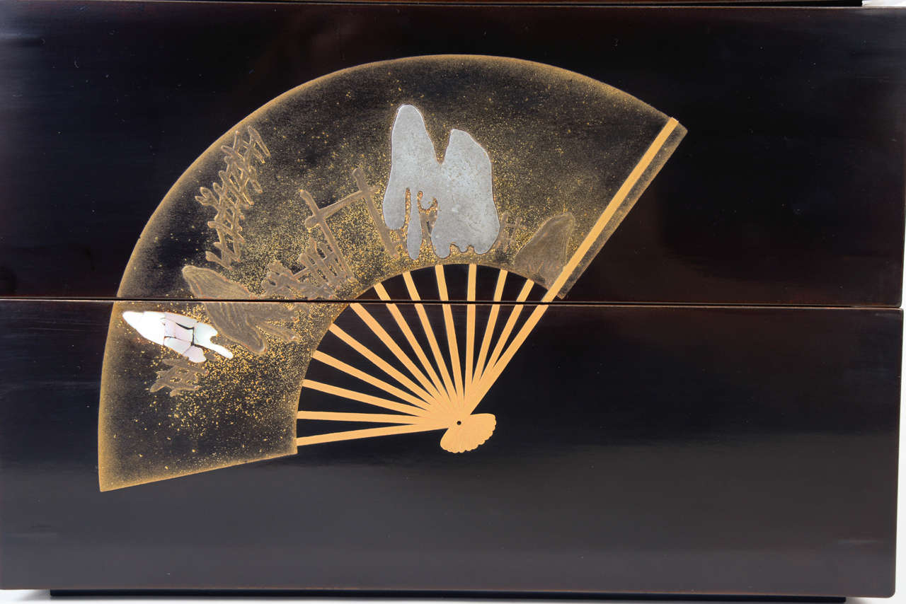 19th Century Japanese Lacquer Jubako Box 4