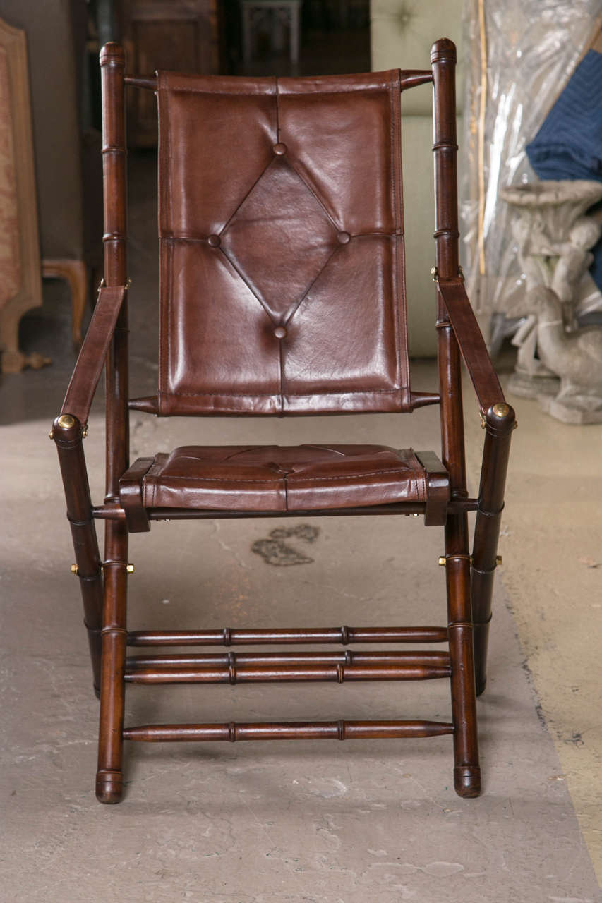 leather folding chairs