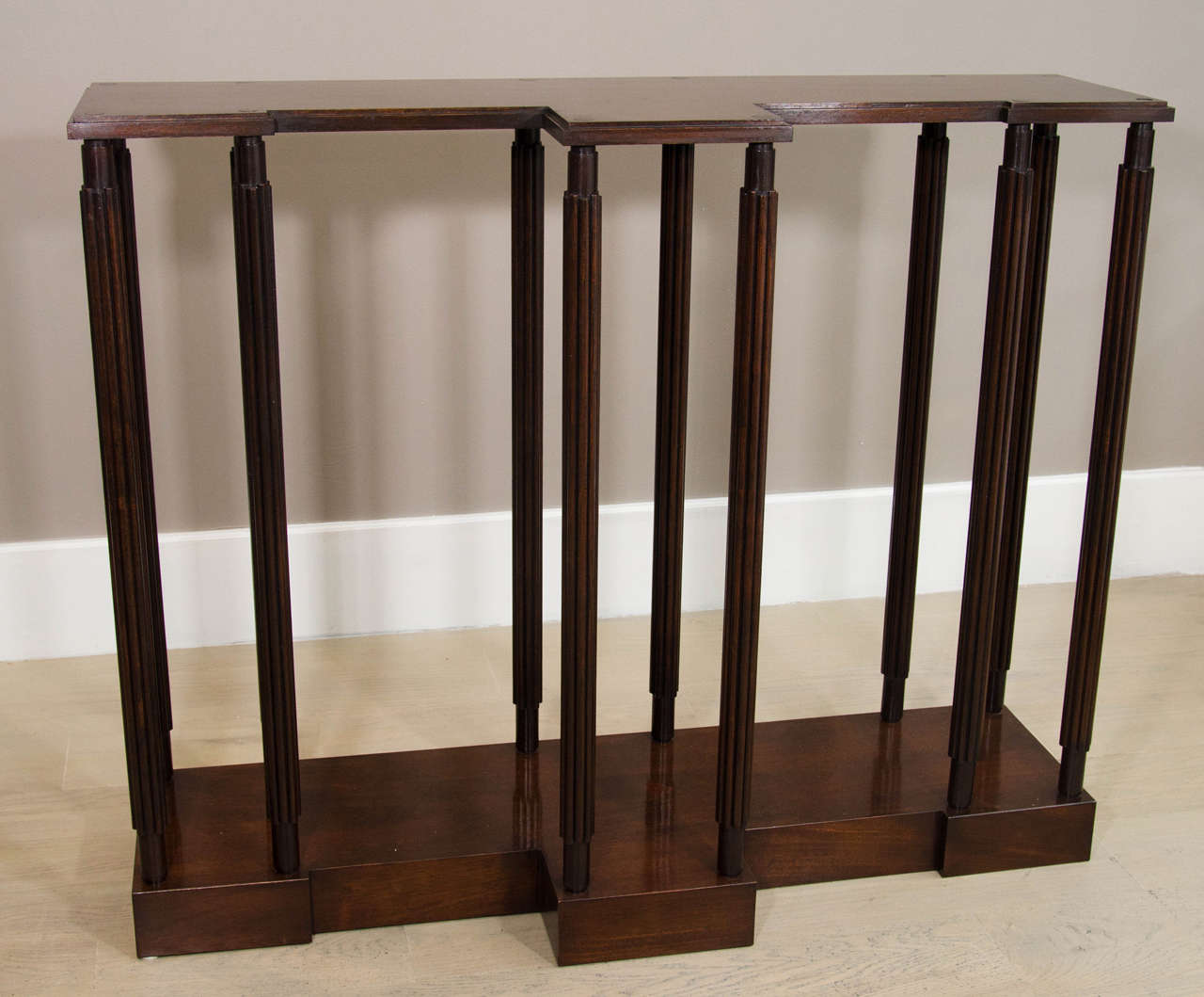 Mahogany Model Stand and Console Table Designed by Sir John Soane