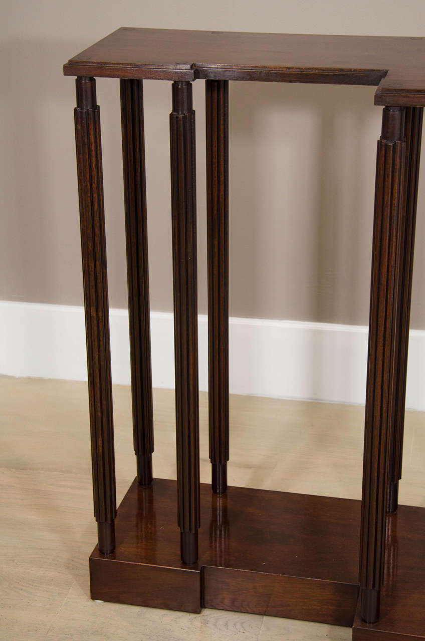 American Mahogany Model Stand and Console Table Designed by Sir John Soane For Sale
