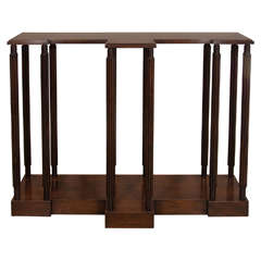 Mahogany Model Stand and Console Table Designed by Sir John Soane