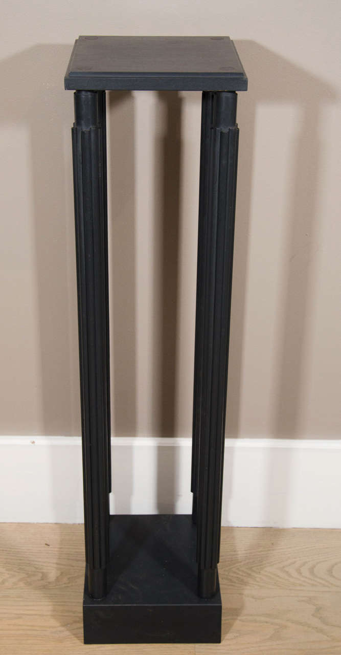 Black Painted Model Stand Designed by Sir John Soane