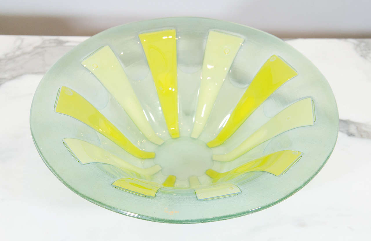 fused glass bowls for sale