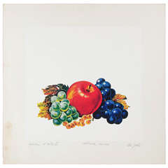 Italian Still Life Silk Screen