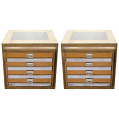 1950s Italian Bedside cabinets