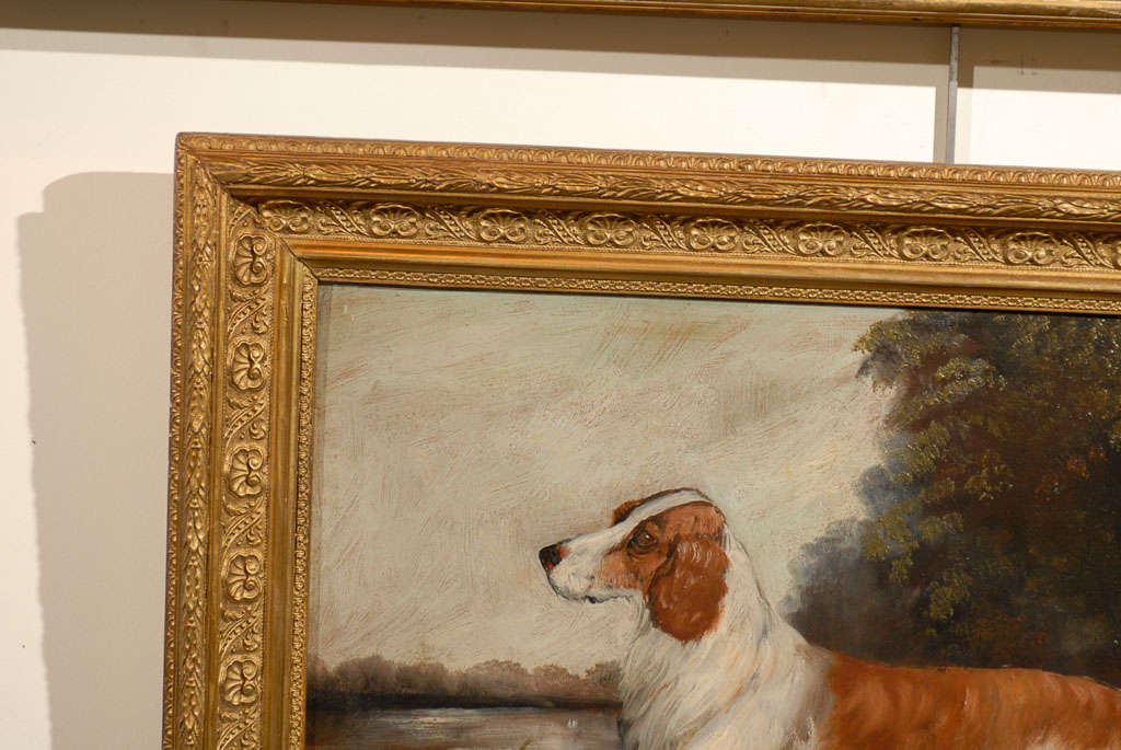 Pair of English Sporting Dog Paintings 1