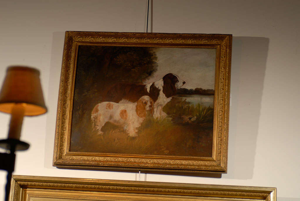 Pair of English Sporting Dog Paintings 3