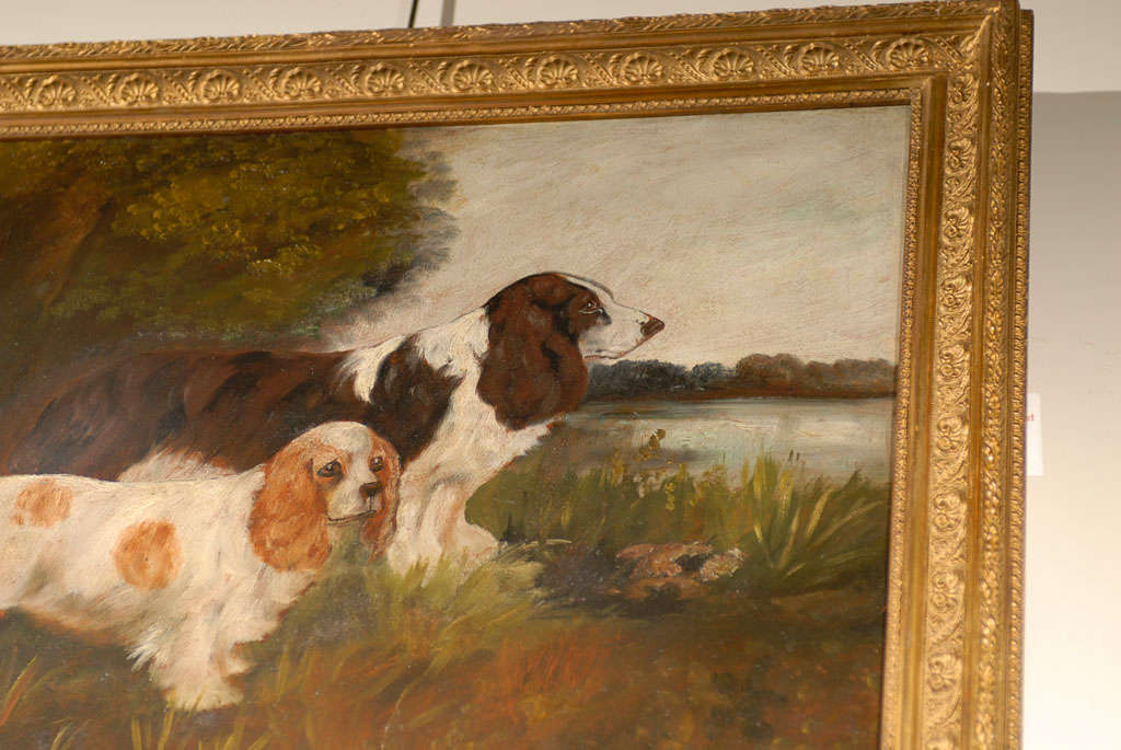 Pair of English Sporting Dog Paintings 5