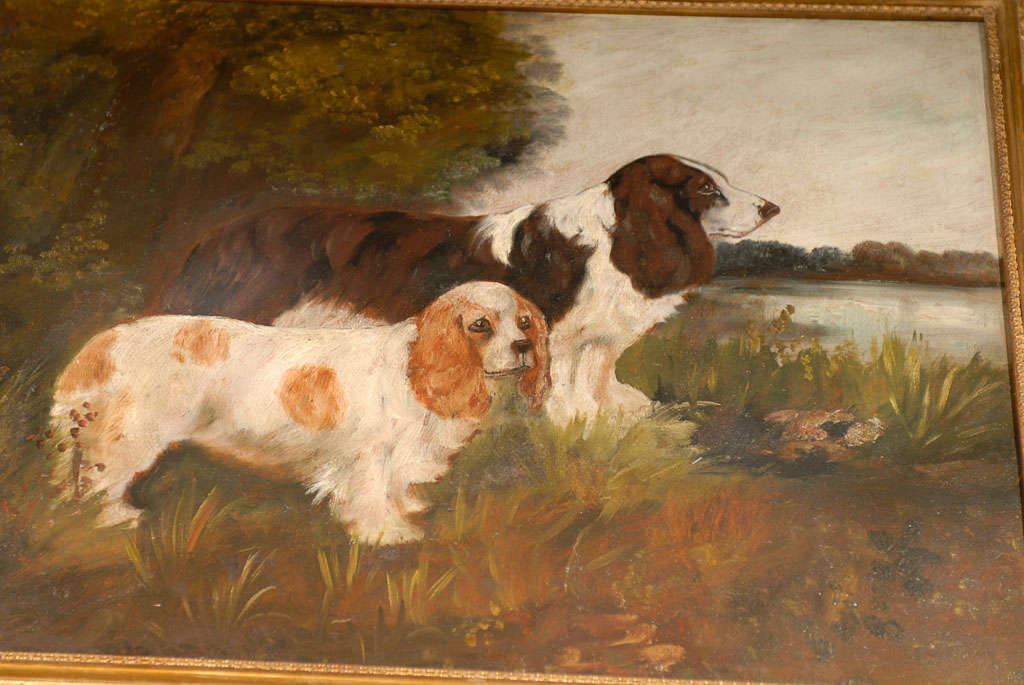 Pair of English Sporting Dog Paintings 6