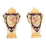 Antique Pair of French Vases