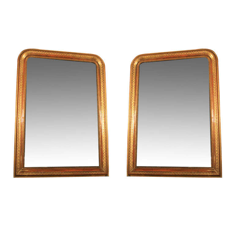 Pair of Louis Philippe Mirrors