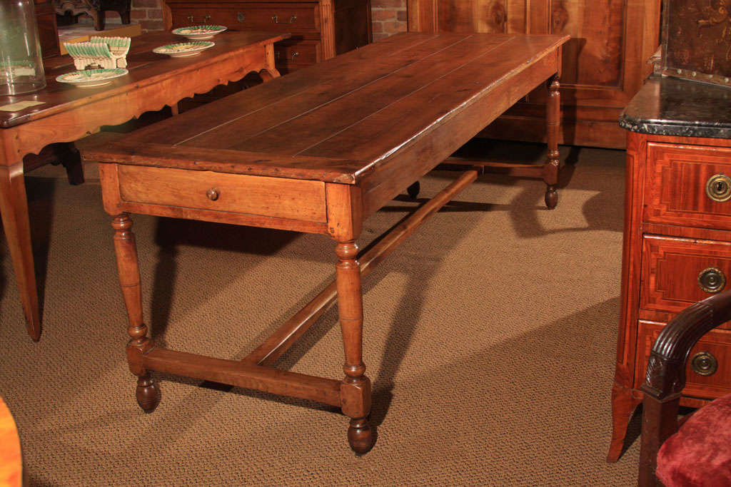French Louis XVI Trestle Table