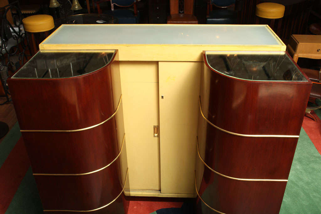 Exceptional French Art Deco Bar by Andre Arbus For Sale at 1stDibs art deco bar for sale, art
