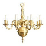 8-Arm Solid Brass Chandelier