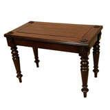 Wm IV Mahogany Bench/Occasional Table, England, c. 1840