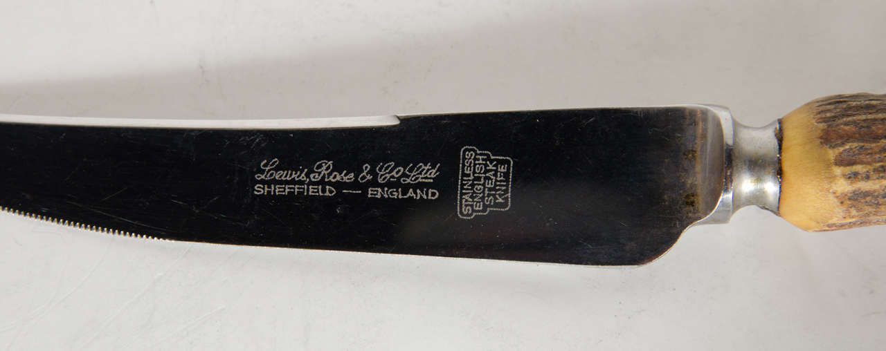 lewis rose and co sheffield steak knives
