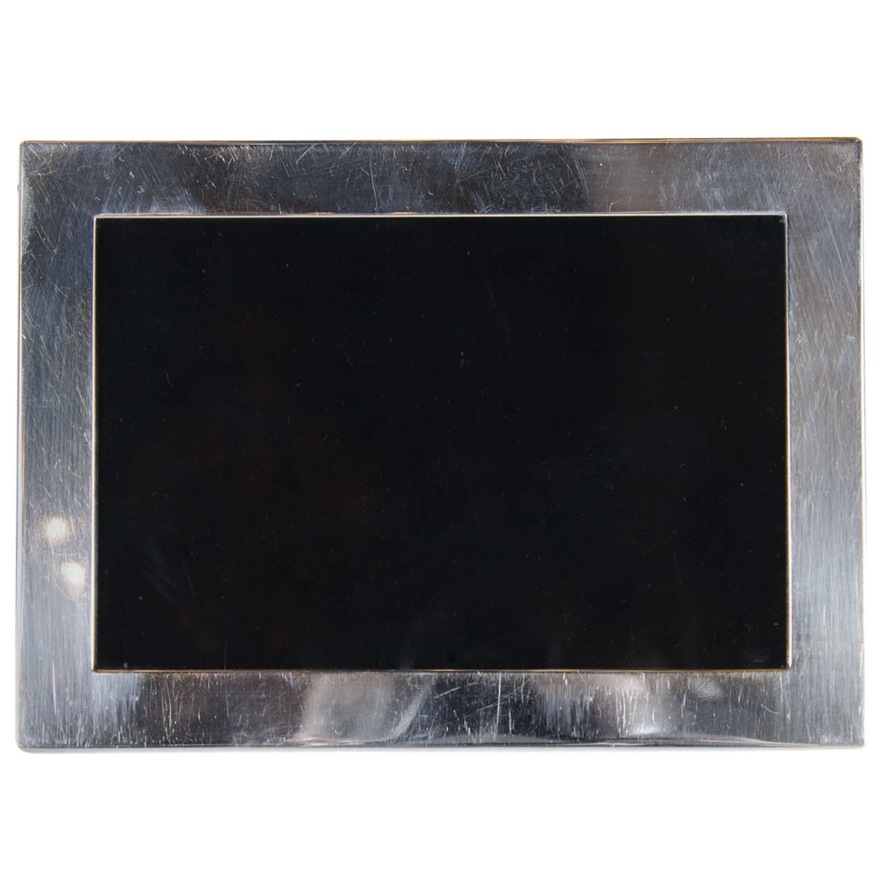 Sophisticated Mid-Century Modern Sterling Silver Picture Frame by Tiffany & Co
