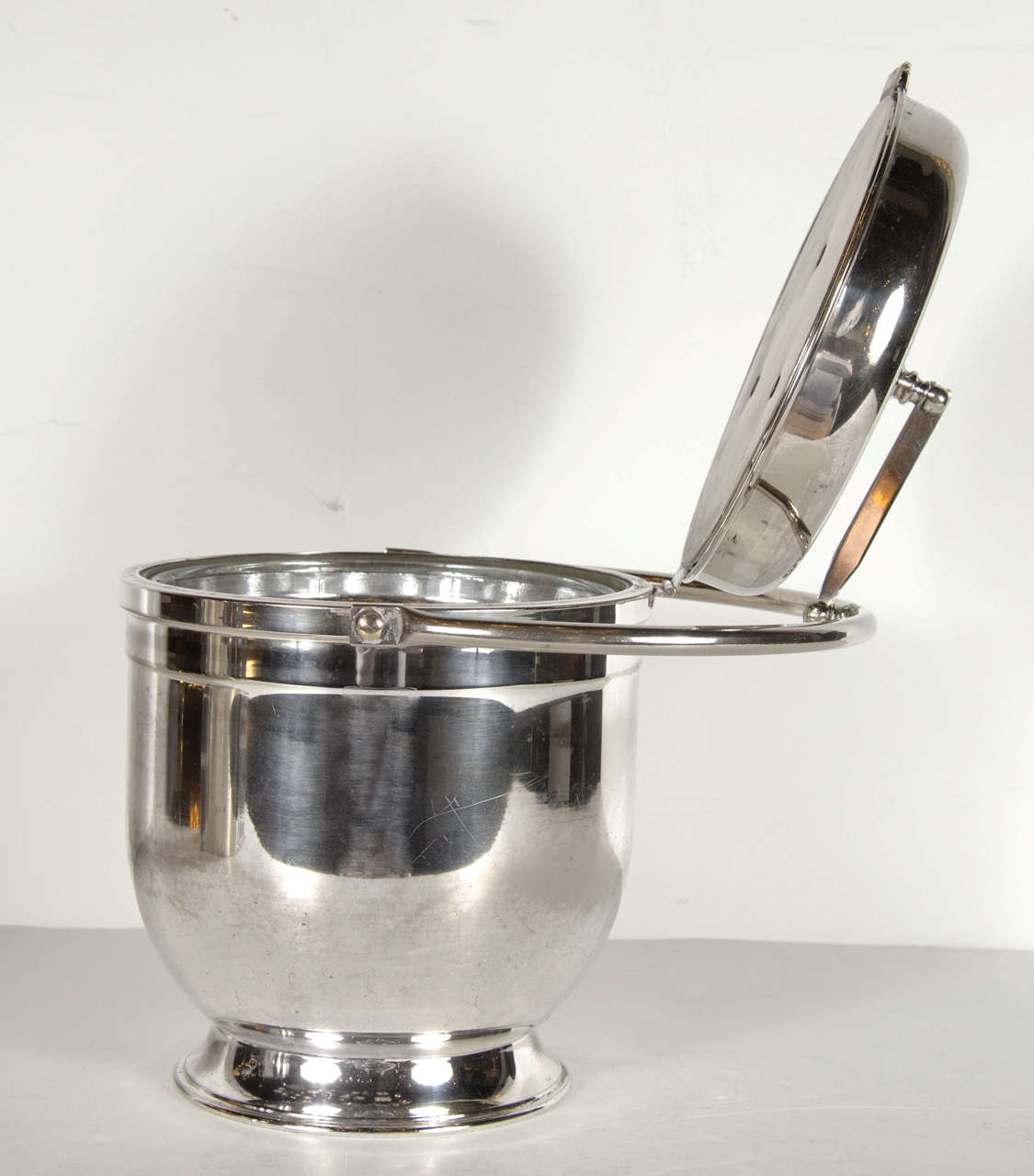 Art Deco SilverPlated Ice Bucket by the Sheffield Silver Company at 1stDibs the sheffield