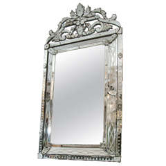 Large 1940s Venetian  Mirror