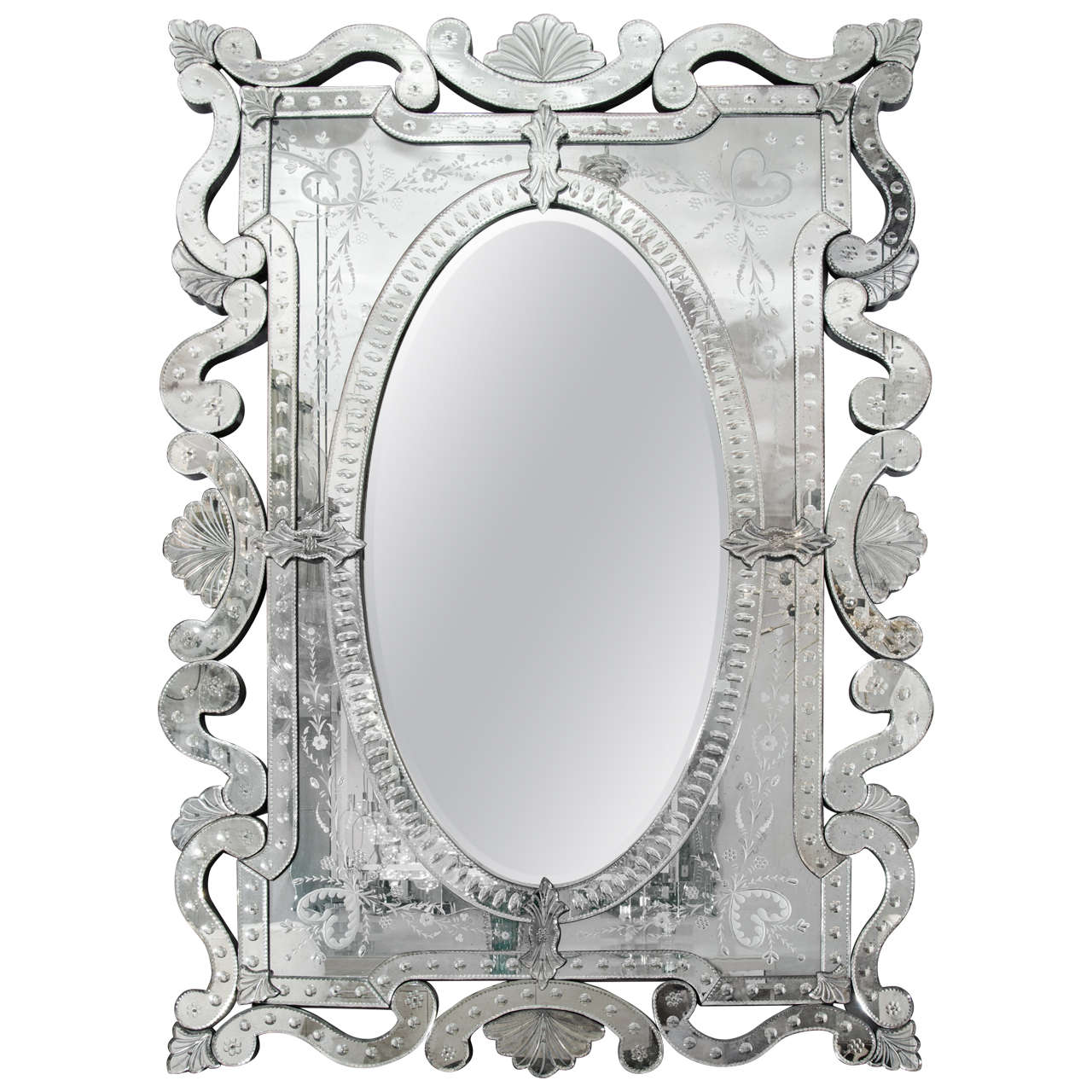 Style Mirror at 1stdibs