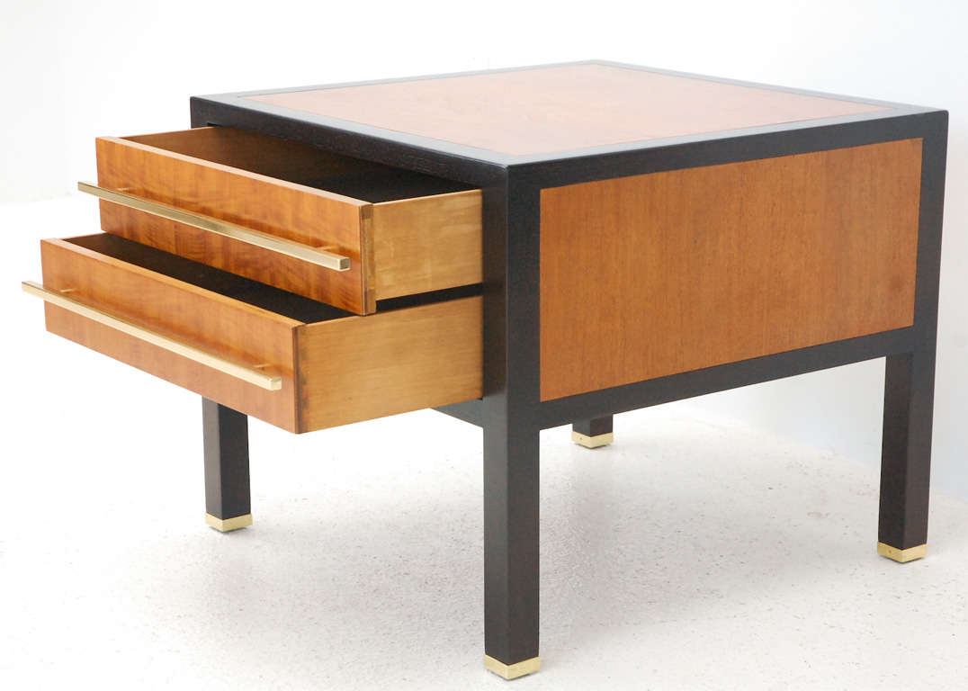 Two-Drawer Side Table by Michael Taylor 1