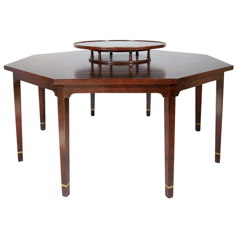 Table with Lazy Susan by William Haines