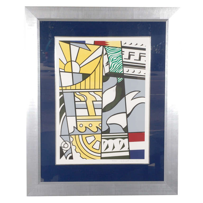 "Bicentennial" Lithograph by Roy Lichtenstein