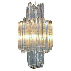 Vintage Camer Crystal Chandelier