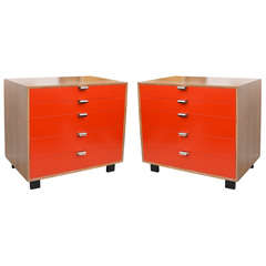 Pair of George Nelson Chests- Herman Miller