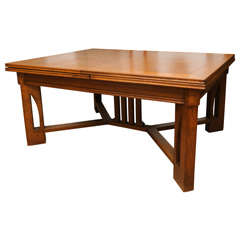 Arts and Crafts Dining Table