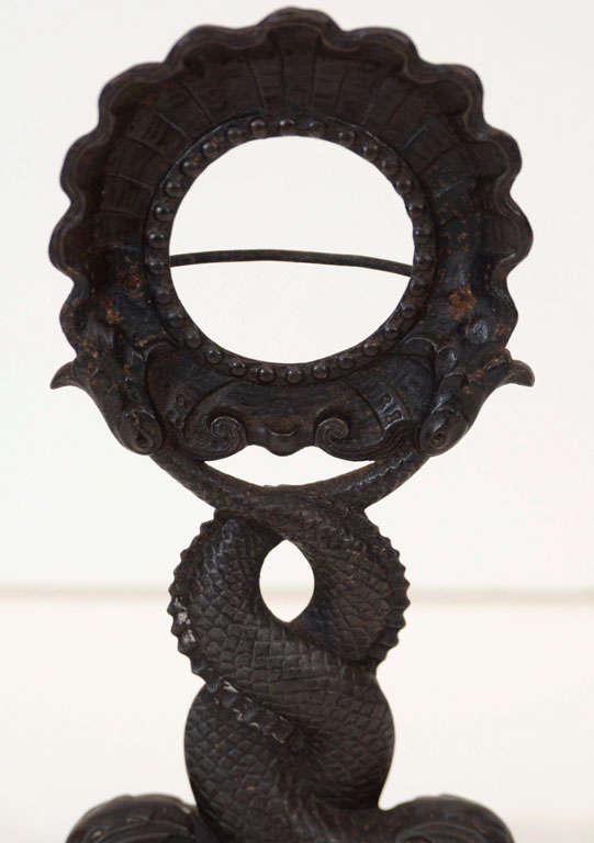 German An Early 19th Century Berlin Iron Pocket Watch Stand