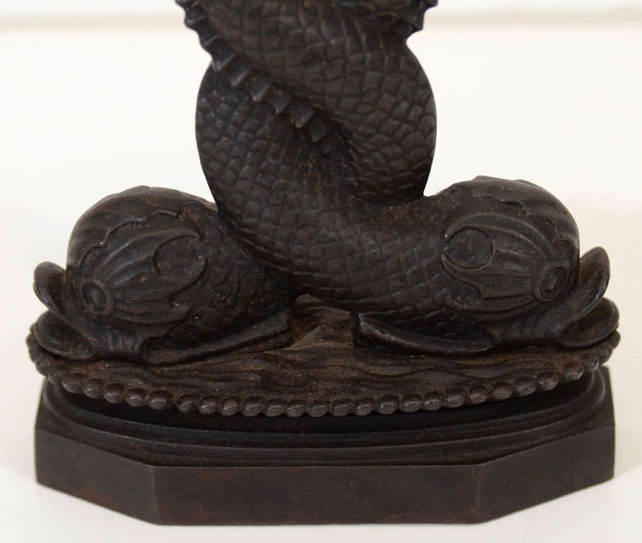 An Early 19th Century Berlin Iron Pocket Watch Stand 4