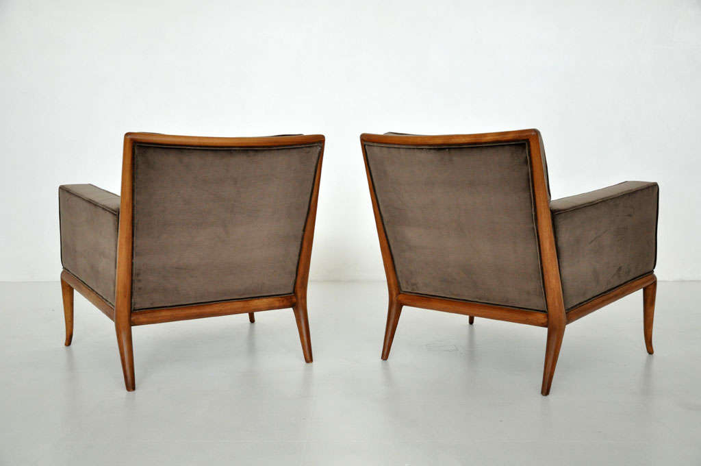 Mid-20th Century T.H. Robsjohn-Gibbings Lounge Chairs