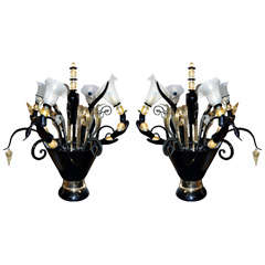 Decorative Lamps In Murano Glass