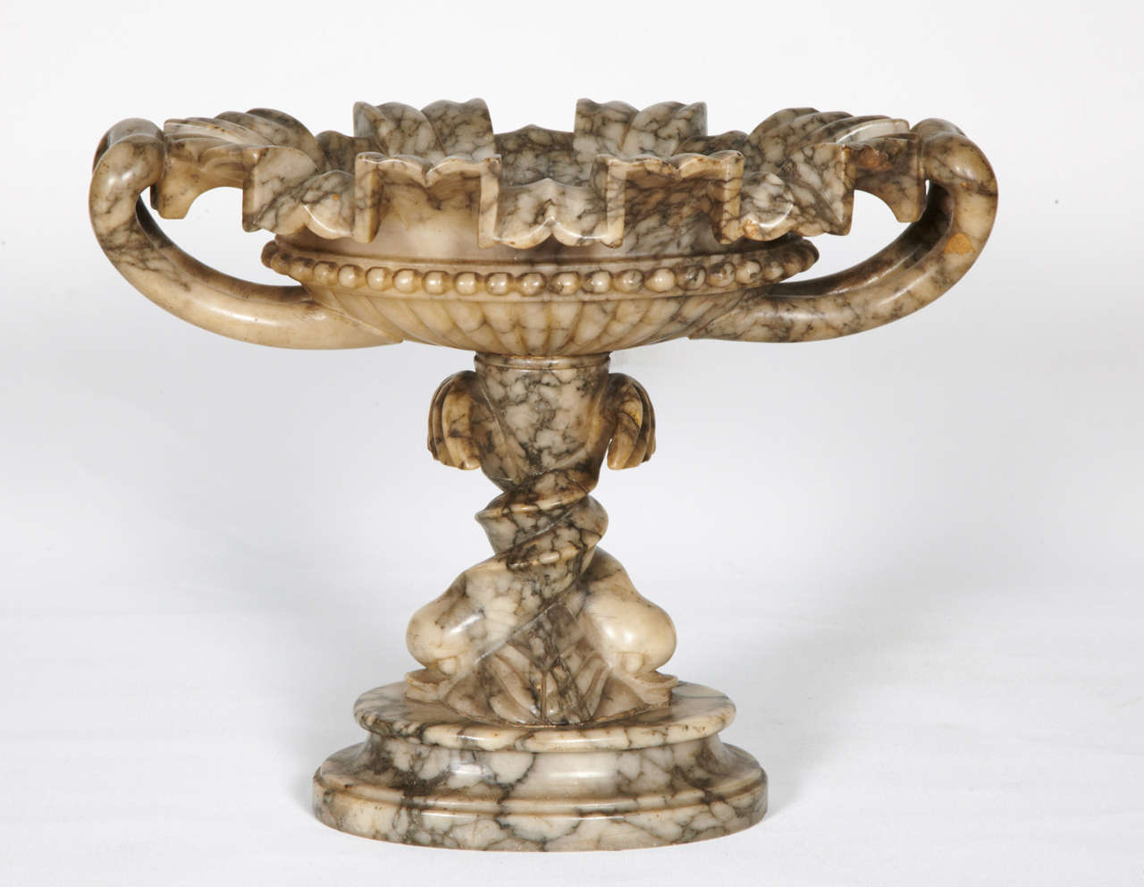 Late 19th Century Italian Cup in Alabaster