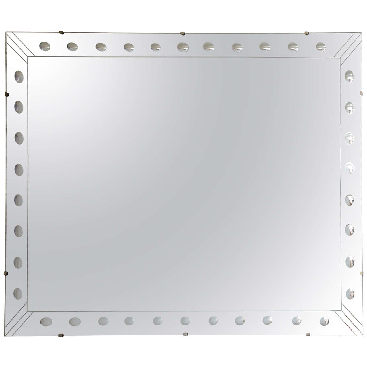 Art Deco 'Bullseye' Mirror