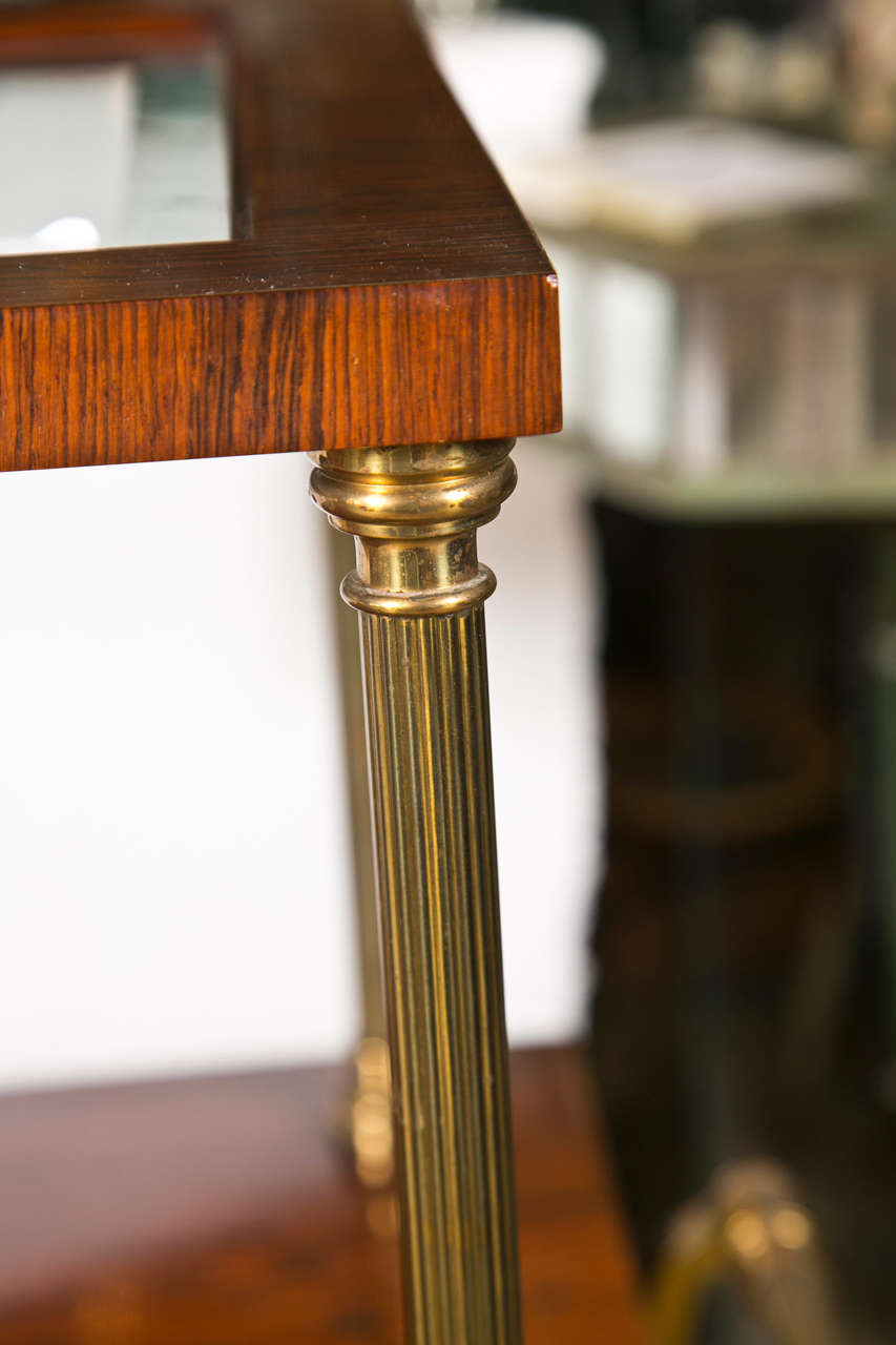 Louis XIV French Rosewood Serving Table