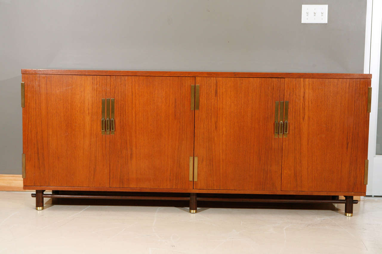 Credenza by Michael Taylor for Baker Furniture In Excellent Condition In Los Angeles, CA
