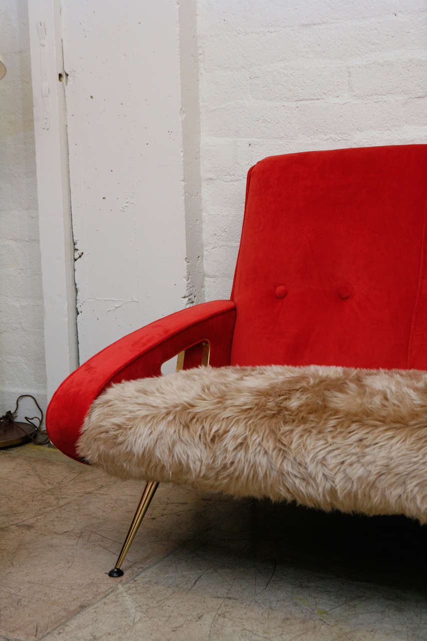 Mid-20th Century Maurice Mourra Mid-Century Sofa Set For Sale