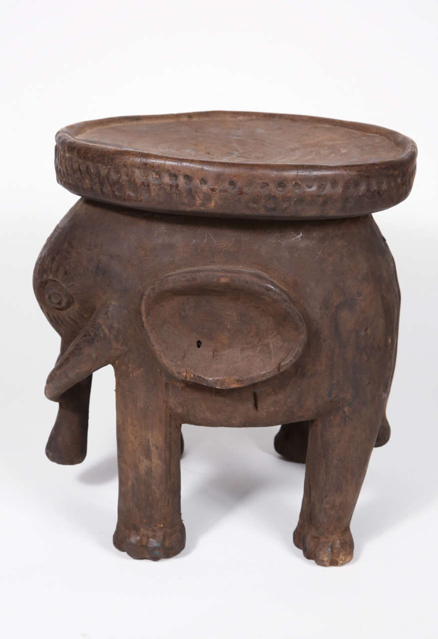 African Stool In Excellent Condition In Pasadena, CA