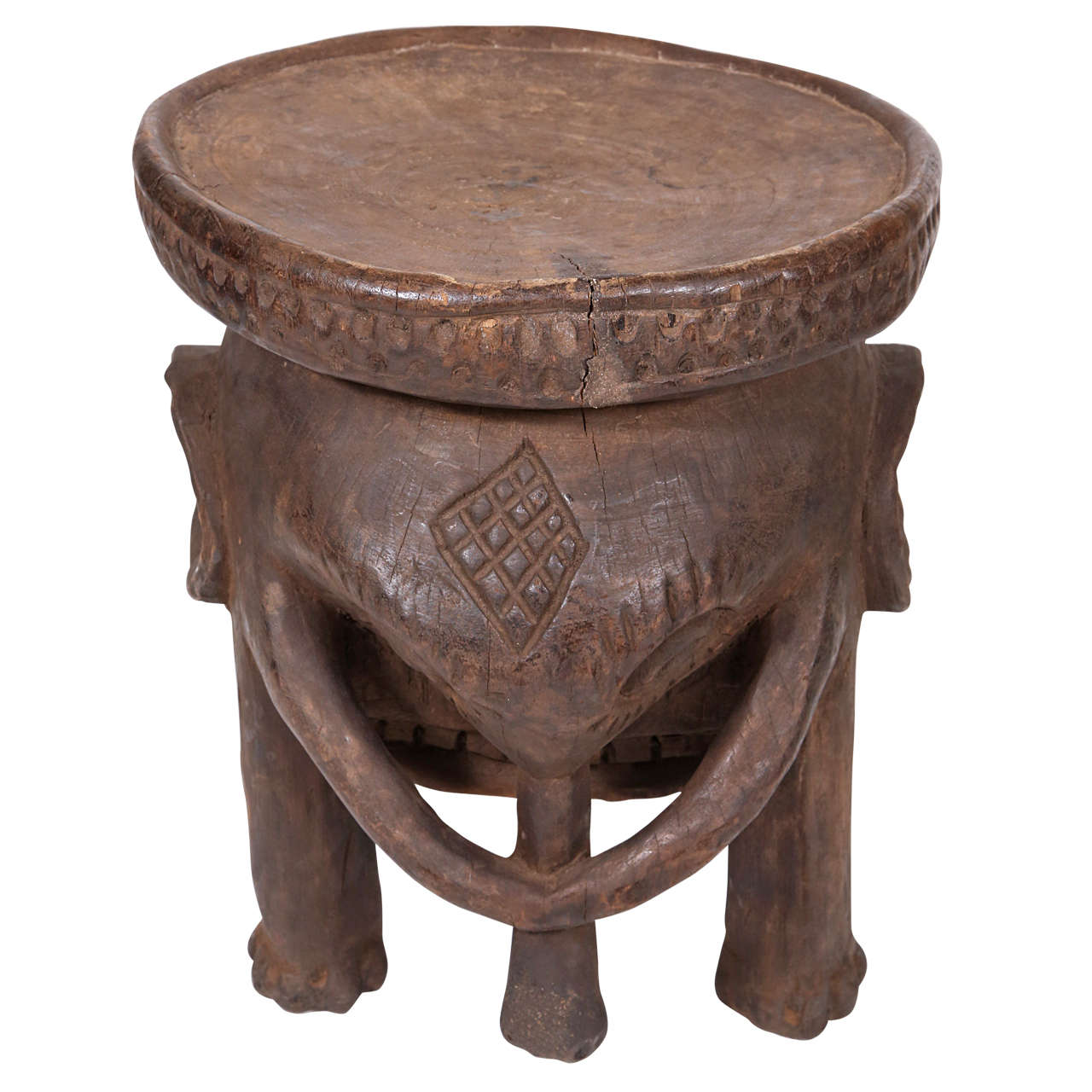 African Stool at 1stdibs