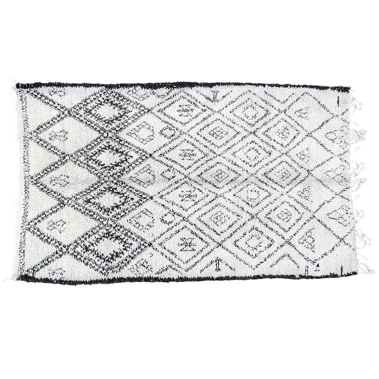 Moroccan Tribal Beni Ouarain Rug