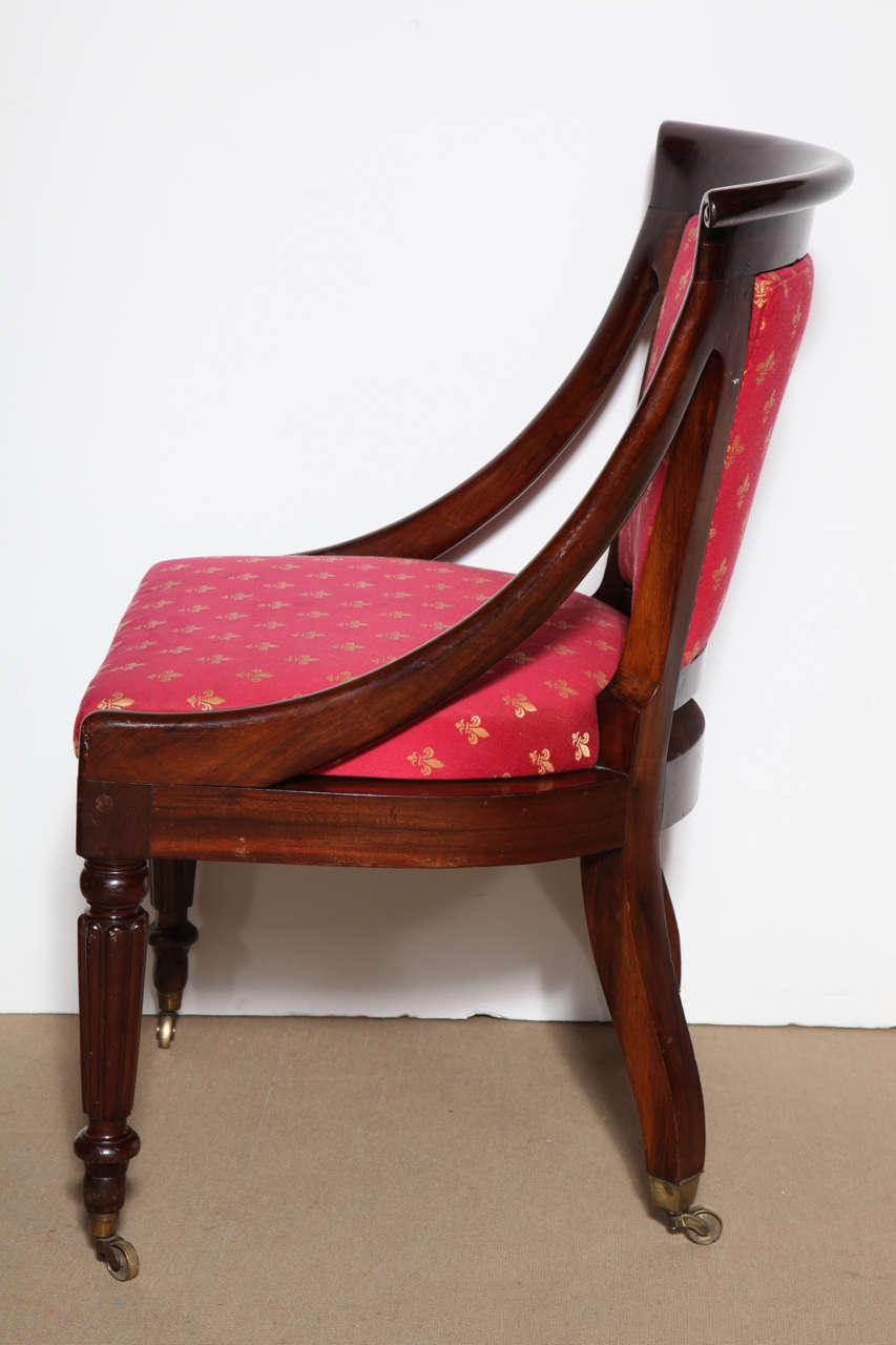 Mahogany 19th Century English Side Chair