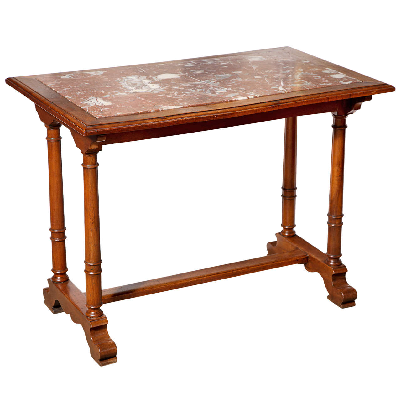 19th Century English Oak Table For Sale