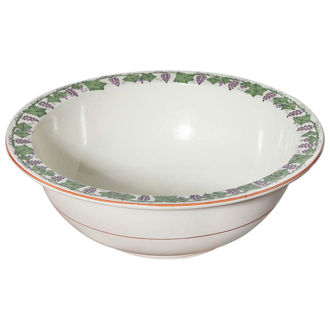 19th Century Creamware Bowl For Sale